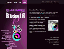 Tablet Screenshot of kusnir.sk